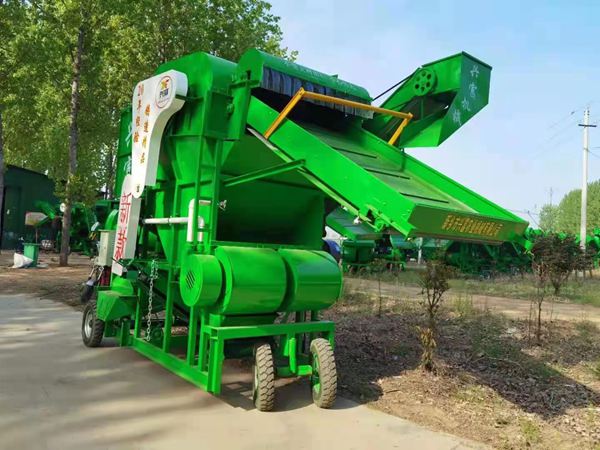 2021花生摘果排杂一体机