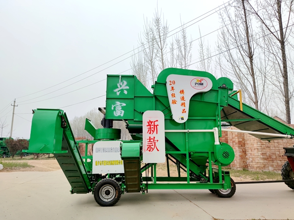 2022年大型花生摘果机